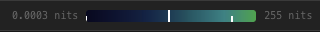 PQ colour key