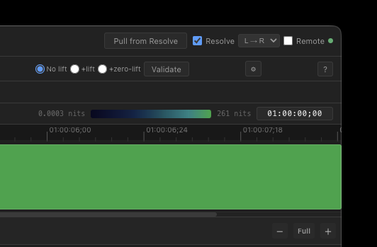 Resolve sync